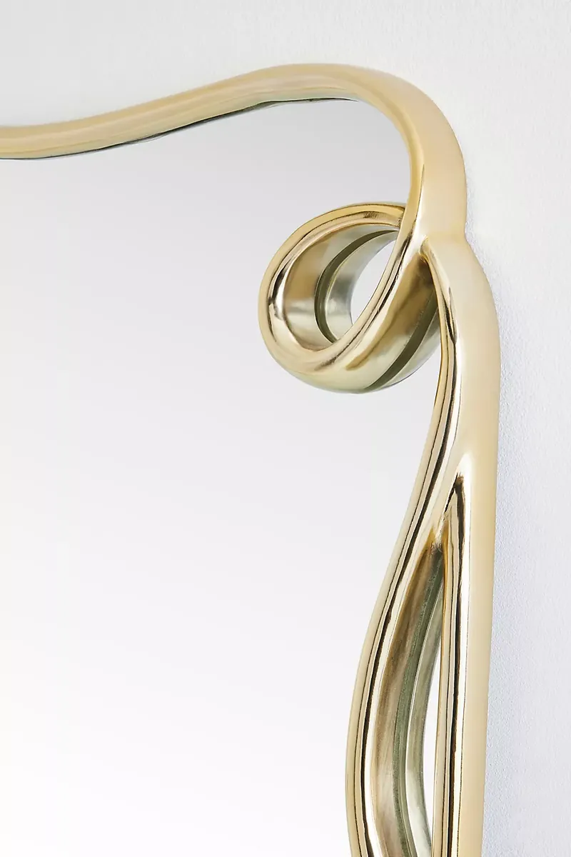 Metal Loop Rectangle Dressing Mirror