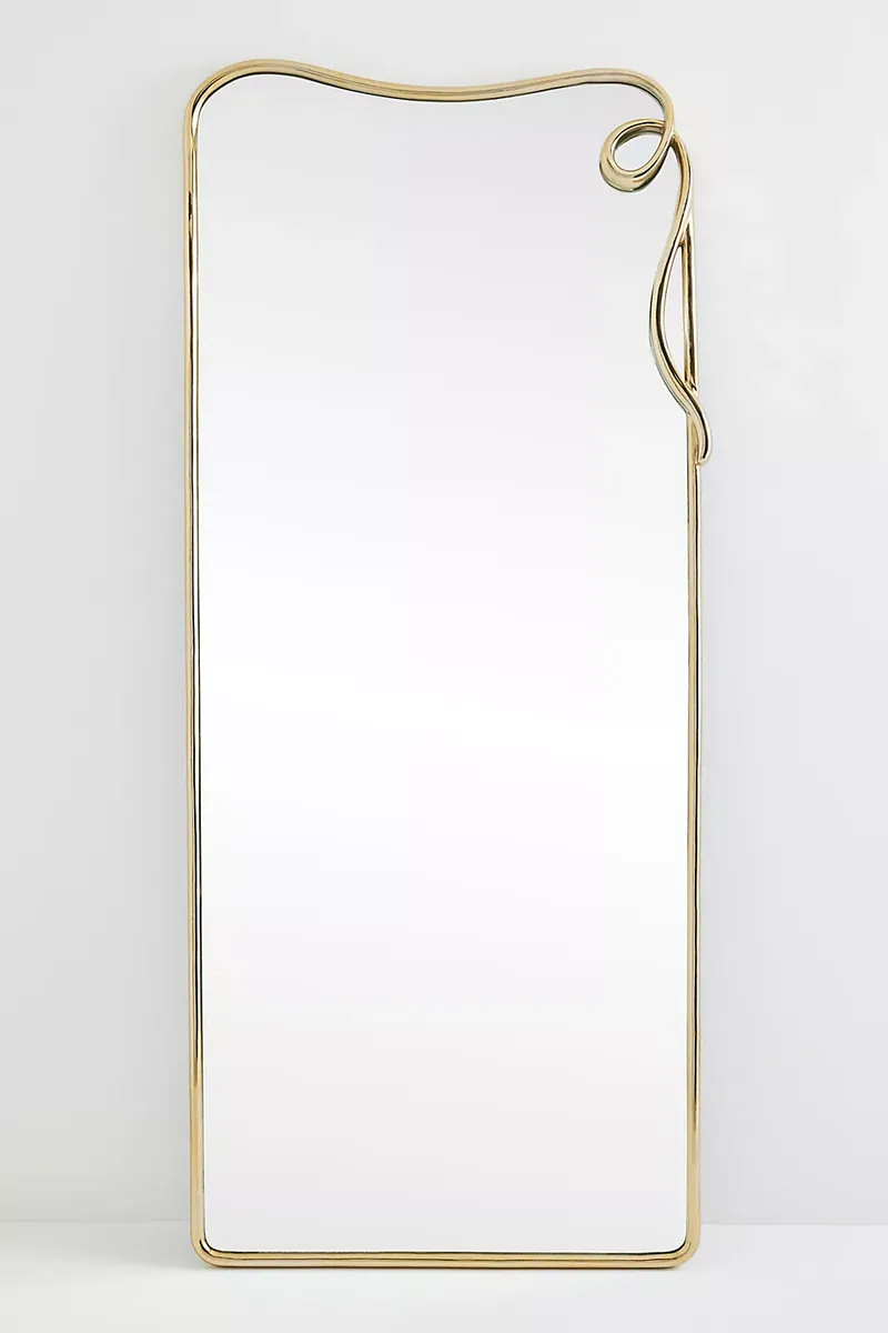 Metal Loop Rectangle Dressing Mirror